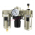 适用气源处理过滤器三联件AC2000/3000/4000-02-0304油水分离器调压阀 AC4000-04配6mm接头