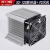 日曌S1/S2铝型材散热器调压模块固态继电器配套用散热片降温上海 S1(8080-110mm) 铝本色