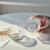 xywlkjins家用商用耐热玻璃酱油碟调味碟酱碟蘸料碟子小杯番茄酱调料碟 浮点碟45ml2个装