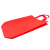 玛仕福 无纺布手提袋 广告礼品包装袋  红色竖版小号：25*35*10cm