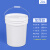 食品级塑料桶水溶肥密封加厚油漆桶化工塑料桶工业桶20/25L升KG 20L白色铁提手油嘴