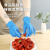 食品级耐用型一次性手套家务用厨房餐饮清洁洗碗防水橡胶乳胶 整箱E520耐用型(1000只) S