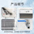 超声波清洗机KQ50/2200/5200E实验室6L数控超声波清洗器 KQ-2200E/加热 3L