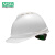 梅思安V-Gard-500ABS超爱戴针织棉吸汗带豪华型安全帽 白色1顶