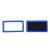浩航森创 强磁标签磁性标签 仓储货位标识牌物资分类标识牌仓库货架强磁标签库房磁铁材料卡5*8cm蓝色