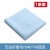 玛汉森40X40无边切边漆面镀晶镀膜 超细纤维  打蜡专用施工毛巾 蓝色1条装