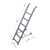 上海铝合金脚手架8米9米直爬梯斜梯移动式单宽快装架人字梯折叠 斜梯款6米平台三层全套