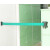 挂壁式隔离带收银台壁挂式米线伸缩头一不锈钢2米3米5米固定警戒 紫色 2米紫带