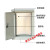 jxf1动力配电箱控制柜室外防雨户外电表工程室内明装监控 400*500*160防雨竖式