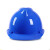 惠利得（HUILIDE）加厚透气施工帽监理帽国标安全帽劳保头盔电力搬运工地道路建筑防 红色
