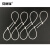 安赛瑞 珠形可松式活扣扎带2.0×150 尼龙理线带 重复使用电源线捆绑束线扣带 白色（1000个装） 24488