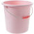定制适用适合大水桶塑料桶大号洗澡桶子洗衣拖布桶拖把拖地桶小水桶储水桶 水勺粉色