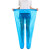 PLJ 一次性雨衣雨裤加厚分体套装便携式雨披 蓝色55克包脚雨裤10件可备注透明 均码