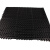 厨房黑胶地垫 防疲劳地胶 隔水隔油 PVC橡胶防滑垫 黑色 90*150CM