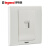 罗格朗 美淳系列白色插座面板 86型网线插座ENC01（定制）