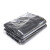 金诗洛 KSL130 (50只)加厚黑色垃圾袋(平口100*110cm) 工业型商用办公专用回收塑料袋