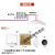 唔哩无线开关遥控大功率接收器模块家用灯具智能随意贴家居面板220伏 30A创剑接收器+一位大白