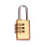 京梯 挂锁 密码锁 行李箱防盗锁黄铜密码挂锁 4轮密码（小号) 单位：把