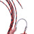 钢予工品 电工穿线器网线钢丝电线槽线管光纤引线拉线穿管器神器 红黑穿线器20米 一卷价