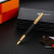 毕加索钢笔签字笔男女士商务办公礼品学生用0.5mm墨水笔雅典皇朝系列906 雾金铱金笔