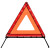 上陶鲸 三角架警示牌 反光折叠式停车安全应急救援标志 三脚架警示牌43cm反光塑料