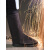千奇梦适用于牛皮电焊护脚盖 焊工护腿  护脚 脚罩 鞋套防烫劳保 焊工防 深棕色牛皮(筒高32cm):魔术贴