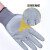 圣驰 皱纹胶手套劳保手套压纹胶手套加厚防滑乳胶手套尼龙防护橡胶手套 A688优耐宝（一包12付）