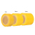 沸耐笙 FNS-31156 PVC加厚型划线塑料芯警示胶带 黄黑10cm宽*33长 1卷