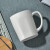 特美刻（TOMIC）马克杯带盖咖啡杯陶瓷杯牛奶杯水杯茶杯TCL1317白色520ML大容量