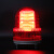 定制适用1声光报警器串口4语音播报提示换声音4红外报警灯Y 红色 RS232控制 配AC220V电源