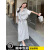 燕粤夏季女套装高级感2024慵懒风灰色连衣裙新款休闲外套半身裙两件套 套装 XS(85斤-95斤)