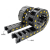 H25尼龙拖链S坦克链机床塑料履带电缆线槽高速雕刻机工业传动链条 25*57