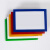 安小侠 卡K士磁性硬胶套 PVC证件卡套文件保护套 白板展示磁卡磁胶套 A2横红色强磁 5个装