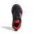 Adidas Kids阿迪达斯男青少年4UTURE RNR EL K魔术贴常规跑步鞋GY9384黑/白/红 12.5k/31码/适合脚长18.5cm
