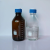 流动相液相溶剂瓶液相色谱试剂瓶HPLC瓶2505001000ml蓝盖试剂瓶 250ml透明含盖2孔
