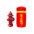 浙安zhean 消防栓保温罩聚氨脂（70*35cm） 消防栓保温罩室外保温棉保温套消火栓水泵接合器保护套ZA-001