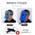 电焊面罩护脸焊工防护眼镜头戴式护目氩弧焊接二保焊烧电焊机牛皮 白镜3个（不含面罩）