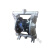 博雷奇气动隔膜泵铝合金不锈钢工程塑料QBY25/40防腐蚀压滤机污水胶水泵 不锈钢10/15+F46 (耐腐蚀)