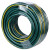 海斯迪克 PVC软管增强塑胶牛筋排水管墨绿色 1寸40米 HKCL-734