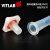 VITLAB塑料容量瓶A级10/25/50/100/250/500/1000mL进口PMP云程云程 250mL 带PP材质NS塞子