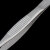 沁度304不锈钢镊子钝头敷料镊圆头带齿夹子长度12.5-30cm钳子直头工具 钝头300mm304材质