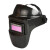 海斯迪克 电焊面具 自动变光防烤脸头戴式面罩HKsq-692 变光黑色2个 