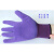 新吉星l309紫色舒适防滑耐磨透气乳胶发泡劳保手套男女士工作薄款 12双红宇L309紫色 S