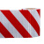 沸耐笙 FNS-24821 红白斜纹反光警示贴 10cm宽*25m长 1卷