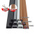 pvc方形线槽墙面不用打钉绝缘阻燃走线10米电线线槽 棕色5米线槽+12个配件 1米/根  大号24*12