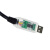 FT232RL USB转RJ11 RJ12 6P4C 6P6C RS485通讯电缆 上位机 透明USB盒 18m