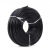 金龙羽 国标铜芯电线电缆多芯多股软线RVV5*6平方电线100米/卷 黑色
