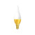 佛山照明(FSL) LED烛形灯泡水晶灯泡吊灯灯泡壁灯球泡 5.5W小螺口螺旋拉尾（罩子磨砂款）金色黄光 单位：只