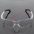 防风护目镜 电焊眼镜护目镜平光镜焊工专用劳保防尘防风平光打磨 罗卡防风眼镜 (树脂镜片)