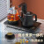 茶皇子（CHAHUANGZI）全自动上水电热烧水壶泡茶专用茶桌嵌入式抽水一体茶台智能上水 防烫煮茶 37*20cm新 0L
